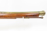 Early 1800s Antique BRASS BARRELED British Proofed Flintlock BLUNDERBUSS200+ Year Old WAR of 1812 Close Range Weapon! - 3 of 19
