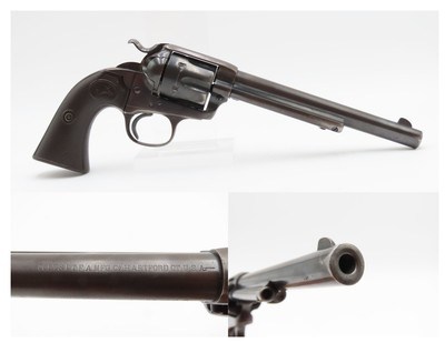 1904 mfr. COLT BISLEY Model Single Action Army Revolver .32-20 WCF C&R SAA