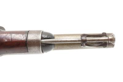 Antique ASA WATERS U.S. M1836 .54 Smoothbore FLINTLOCK Pistol w/CARTOUCHES STANDARD ISSUE of the MEXICAN-AMERICAN WAR! - Image 6 of 19