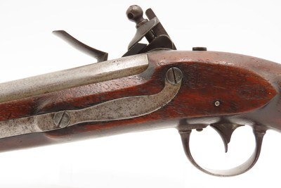 Antique ASA WATERS U.S. M1836 .54 Smoothbore FLINTLOCK Pistol w/CARTOUCHES STANDARD ISSUE of the MEXICAN-AMERICAN WAR! - Image 15 of 19