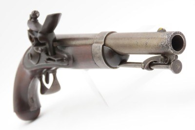 Antique ASA WATERS U.S. M1836 .54 Smoothbore FLINTLOCK Pistol w/CARTOUCHES STANDARD ISSUE of the MEXICAN-AMERICAN WAR! - Image 18 of 19