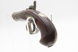 ENGRAVED & SILVER Mounted Antique DERINGER Percussion Pistol KILLED LINCOLN Henry Deringer’s Famous Pocket Pistol GERMAN SILVER - 16 of 16