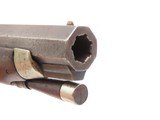 ENGRAVED & SILVER Mounted Antique DERINGER Percussion Pistol KILLED LINCOLN Henry Deringer’s Famous Pocket Pistol GERMAN SILVER - 7 of 18