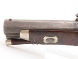 ENGRAVED & SILVER Mounted Antique DERINGER Percussion Pistol KILLED LINCOLN Henry Deringer’s Famous Pocket Pistol GERMAN SILVER - 18 of 18