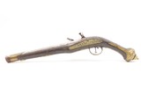 CARVED & ENGRAVED Antique Ornate CAUCASIAN Style Flintlock DRAGOON Pistol
Late 18th Century CAUCASIAN/OTTOMAN Horse Pistol - 13 of 18