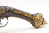 CARVED & ENGRAVED Antique Ornate CAUCASIAN Style Flintlock DRAGOON Pistol
Late 18th Century CAUCASIAN/OTTOMAN Horse Pistol - 16 of 18
