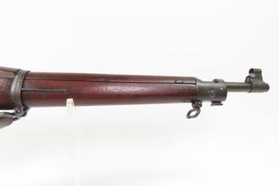 WORLD WAR II U.S. Remington M1903 BOLT ACTION .30-06 C&R Rifle w/SLING WWII Early 1942 mfg. with “RA/FLAMING BOMB/12-41” Barrel - Image 3 of 21