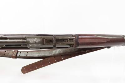 WORLD WAR II U.S. Remington M1903 BOLT ACTION .30-06 C&R Rifle w/SLING WWII Early 1942 mfg. with “RA/FLAMING BOMB/12-41” Barrel - Image 11 of 21