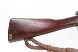 WORLD WAR II U.S. Remington M1903 BOLT ACTION .30-06 C&R Rifle w/SLING WWII Early 1942 mfg. with “RA/FLAMING BOMB/12-41” Barrel - 5 of 21