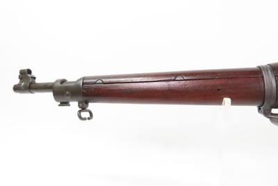 WORLD WAR II U.S. Remington M1903 BOLT ACTION .30-06 C&R Rifle w/SLING WWII Early 1942 mfg. with “RA/FLAMING BOMB/12-41” Barrel - Image 16 of 21