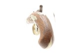 ENGRAVED & SILVER Mounted A.J. PLATE Antique DERINGER .42 Percussion Pistol SAN FRANCISCO Retailer Marked POCKET PISTOL - 11 of 14