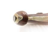 ENGRAVED & SILVER Mounted Antique DERINGER Percussion Pistol KILLED LINCOLN Henry Deringer’s Famous Pocket Pistol GERMAN SILVER - 5 of 13