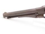 DESIRABLE Scarce Antique REMINGTON New Model POLICE .36 PERCUSSION Revolver UNCONVERTED Percussion Five Shot Revolver - 5 of 17
