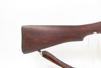 Canadian Marked WORLD WAR I Era U.S. EDDYSTONE M1917 .30-06 Bolt Action C&R 1918 FLAMING BOMB Marked WWI Rifle w/LEATHER SLING - Image 4 of 25