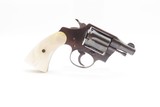 NICE 1932 COLT Snub Nose “DETECTIVE SPECIAL” .38 C&R Revolver PEARL GRIPS
Perfect CONCEAL & CARRY Self Defense Pistol - 16 of 19