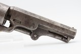 HANDY Post-CIVIL WAR / WILD WEST Antique COLT M1849 Percussion .31 POCKET1873 Manufactured FRONTIER SIX-SHOOTER Revolver - 3 of 13
