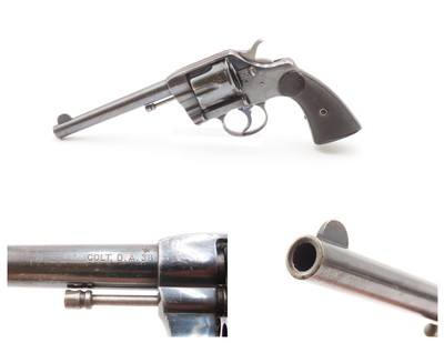 1902 U.S. NAVY ANCHOR Marked COLT M1895 “New Army & Navy” DA Revolver C&R
First Swing Out Cylinder Used by the US Military