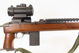 WORLD WAR II Era U.S. SAGINAW M1 Carbine SEMI-AUTO Light Rifle WW2 w/SLING
With PARPATROOPER STOCK and RED DOT OPTIC SCOPE - 4 of 18