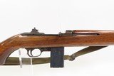 WORLD WAR II Era U.S. INLAND M1 Carbine SEMI-AUTOMATIC Light Rifle WWII C&R With MAGAZINE POUCH, EXTRA MAG, WEB SLING and OILER - 4 of 22
