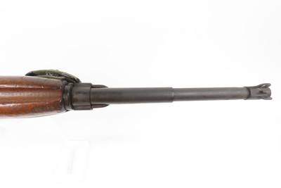 WORLD WAR II Era U.S. INLAND M1 Carbine SEMI-AUTOMATIC Light Rifle WWII C&R w/WEB SLING, OILER, and 1943 DUAL MAGAZINE POUCH - Image 10 of 23