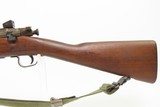 WORLD WAR II U.S. Remington M1903A3 Bolt Action C&R .30-06 Rifle WEB SLING
Made in 1943 “R.A. / FLAMING BOMB / 9-43” Barrel - 21 of 25