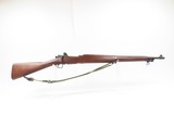 WORLD WAR II U.S. Remington M1903A3 Bolt Action C&R .30-06 Rifle WEB SLING
Made in 1943 “R.A. / FLAMING BOMB / 9-43” Barrel - 2 of 25