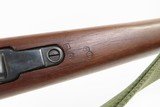 WORLD WAR II U.S. Remington M1903A3 Bolt Action C&R .30-06 Rifle WEB SLING
Made in 1943 “R.A. / FLAMING BOMB / 9-43” Barrel - 9 of 25