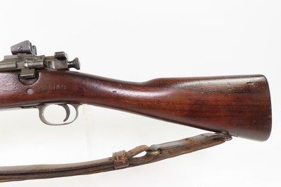 WORLD WAR 2 U.S. SMITH-CORONA M1903A3 .30-06 Bolt Action C&R MILITARY Rifle Infantry Rifle Made in 1944 w/M1907 LEATHER SLING - Image 19 of 22