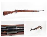 WORLD WAR 2 German WAFFENWERKE BRUNN “dou.45” Code MAUSER Pattern K98 Rifle Scarce GERMAN OCCUPATION Third Reich Military Rifle - 1 of 25