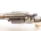 ENGRAVED Antique COLT M1877 “THUNDERER” .41 DA Revolver PEARL GRIP Hartford Made Double Action Revolver Mfg. in 1882 - 6 of 19