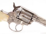 ENGRAVED Antique COLT M1877 “THUNDERER” .41 DA Revolver PEARL GRIP Hartford Made Double Action Revolver Mfg. in 1882 - 18 of 19
