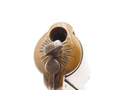 c1876 Antique JAMES REID My Friend KNUCKLE DUSTER .32 RF Revolver ENGRAVEDCatskill, New York BRASS KNUCKLE-PISTOL Combination - Image 6 of 14