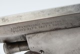RARE CIVIL WAR Antique ALLEN & WHEELOCK Center Hammer Lipfire ARMY Revolver 1 of 250 .44 Caliber LIPFIRE Revolvers Made c. 1861 - 15 of 18