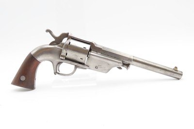 RARE CIVIL WAR Antique ALLEN & WHEELOCK Center Hammer Lipfire ARMY Revolver 1 of 250 .44 Caliber LIPFIRE Revolvers Made c. 1861 - Image 14 of 18