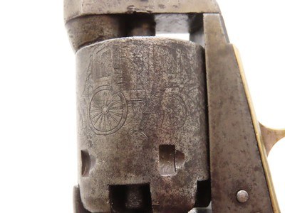 SCARCE ANTEBELLUM Antique “WELLS FARGO” Model 1849 COLT .31 POCKET Revolver 1856 mfr. Pre-CIVIL WAR Pocket Revolver - Image 14 of 20