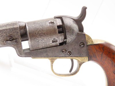 SCARCE ANTEBELLUM Antique “WELLS FARGO” Model 1849 COLT .31 POCKET Revolver 1856 mfr. Pre-CIVIL WAR Pocket Revolver - Image 4 of 20