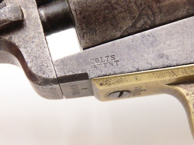 SCARCE ANTEBELLUM Antique “WELLS FARGO” Model 1849 COLT .31 POCKET Revolver 1856 mfr. Pre-CIVIL WAR Pocket Revolver - Image 6 of 20