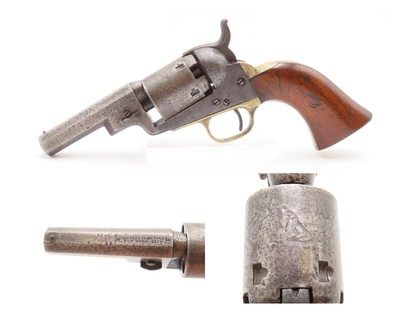 SCARCE ANTEBELLUM Antique “WELLS FARGO” Model 1849 COLT .31 POCKET Revolver 1856 mfr. Pre-CIVIL WAR Pocket Revolver