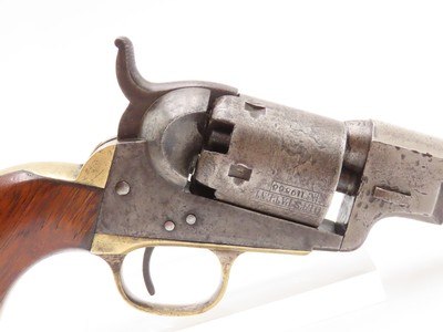 SCARCE ANTEBELLUM Antique “WELLS FARGO” Model 1849 COLT .31 POCKET Revolver 1856 mfr. Pre-CIVIL WAR Pocket Revolver - Image 19 of 20