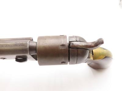 SCARCE Antique COLT M1851 Navy RICHARDS-MASON CF Conversion 1870s Revolver1 of only 1,000 Model 1851 Revolvers Converted - Image 9 of 18