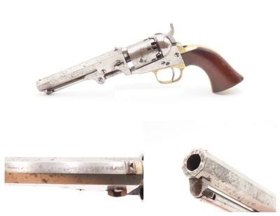 c1865 COLT Antique CIVIL WAR .31 Percussion M1849 POCKET Revolver FRONTIER WILD WEST/FRONTIER SIX-SHOOTER