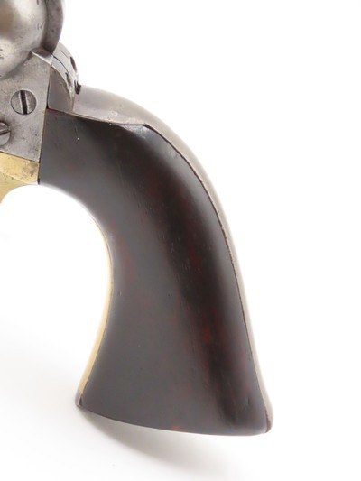c1861 mfr. CIVIL WAR Antique COLT U.S. Model 1860 .44 4-SCREW ARMY RevolverMost Issued Revolver for the Union - Image 3 of 19