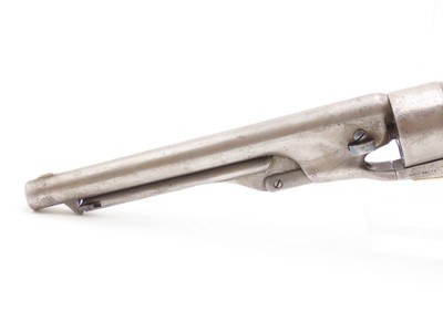 c1861 mfr. CIVIL WAR Antique COLT U.S. Model 1860 .44 4-SCREW ARMY RevolverMost Issued Revolver for the Union - Image 5 of 19