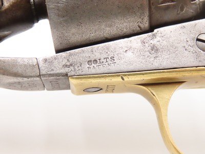 c1861 mfr. CIVIL WAR Antique COLT U.S. Model 1860 .44 4-SCREW ARMY RevolverMost Issued Revolver for the Union - Image 6 of 19