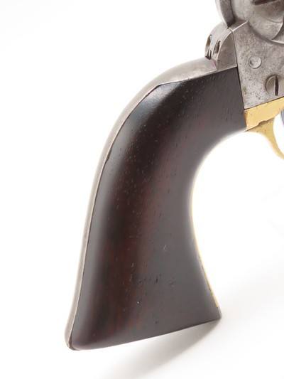 c1861 mfr. CIVIL WAR Antique COLT U.S. Model 1860 .44 4-SCREW ARMY RevolverMost Issued Revolver for the Union - Image 17 of 19