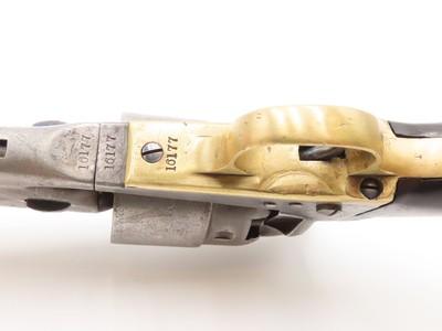 c1861 mfr. CIVIL WAR Antique COLT U.S. Model 1860 .44 4-SCREW ARMY RevolverMost Issued Revolver for the Union - Image 13 of 19