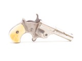 RARE NICKEL & IVORY Antique C.H. BALLARD DERRINGER .41 RF HIDEOUT Pistol
One of only a Few Thousand Made, Circa 1870 - 14 of 17
