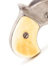 RARE NICKEL & IVORY Antique C.H. BALLARD DERRINGER .41 RF HIDEOUT Pistol
One of only a Few Thousand Made, Circa 1870 - 15 of 17