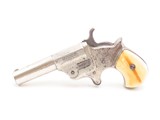 RARE NICKEL & IVORY Antique C.H. BALLARD DERRINGER .41 RF HIDEOUT Pistol
One of only a Few Thousand Made, Circa 1870 - 2 of 17