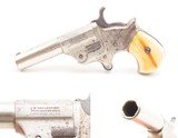 RARE NICKEL & IVORY Antique C.H. BALLARD DERRINGER .41 RF HIDEOUT Pistol
One of only a Few Thousand Made, Circa 1870 - 1 of 17